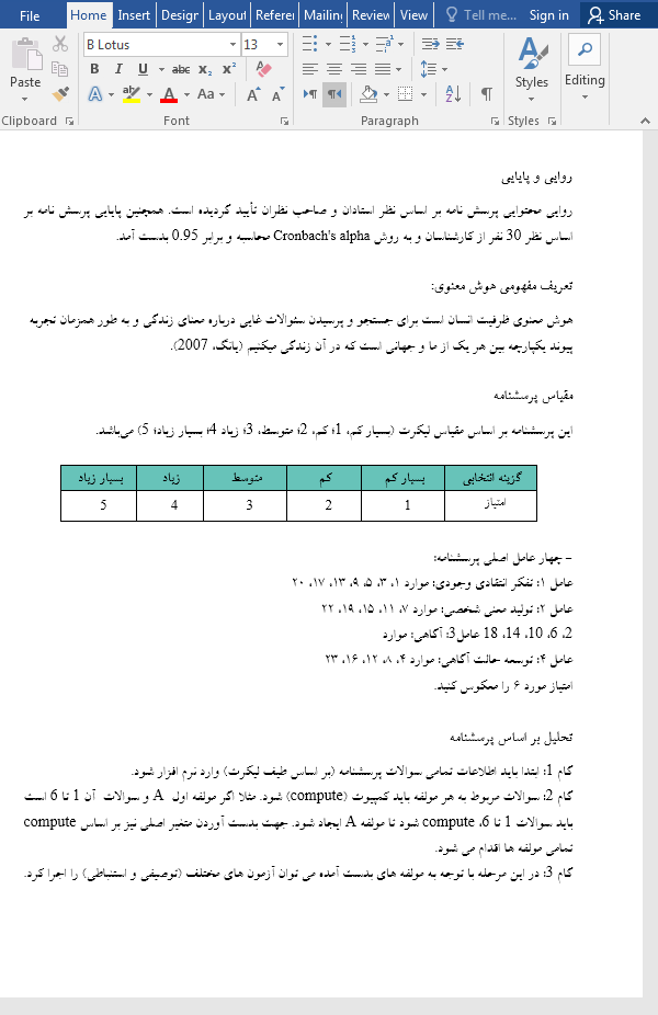 هوش معنوی افراد