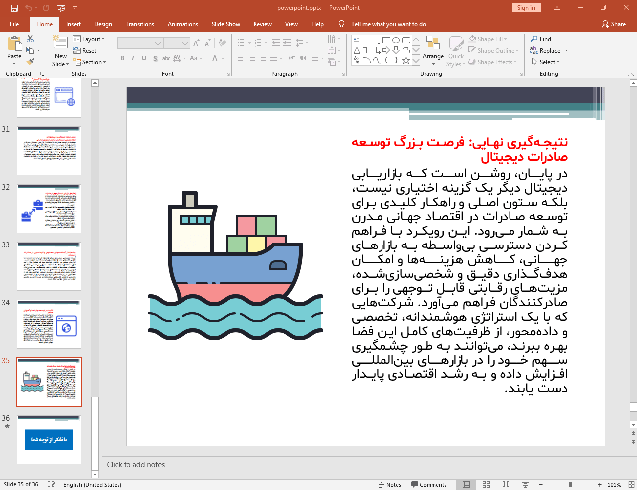 توسعه صادرات دیجیتال