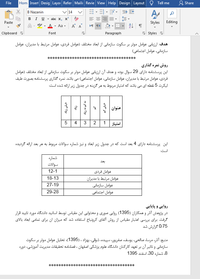 سکوت سازمانی