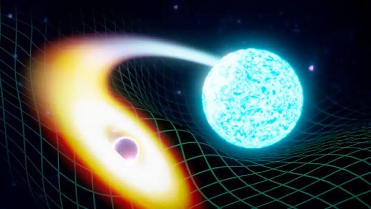 سیاهچاله، سفید چاله و ستارگان نوترونی
