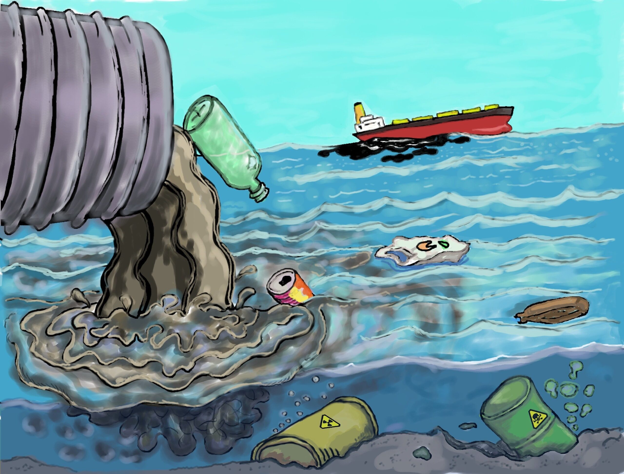  تاثیرات آلودگی بر محیط زیست دریایی و نقش فناوری در جلوگیری از آن