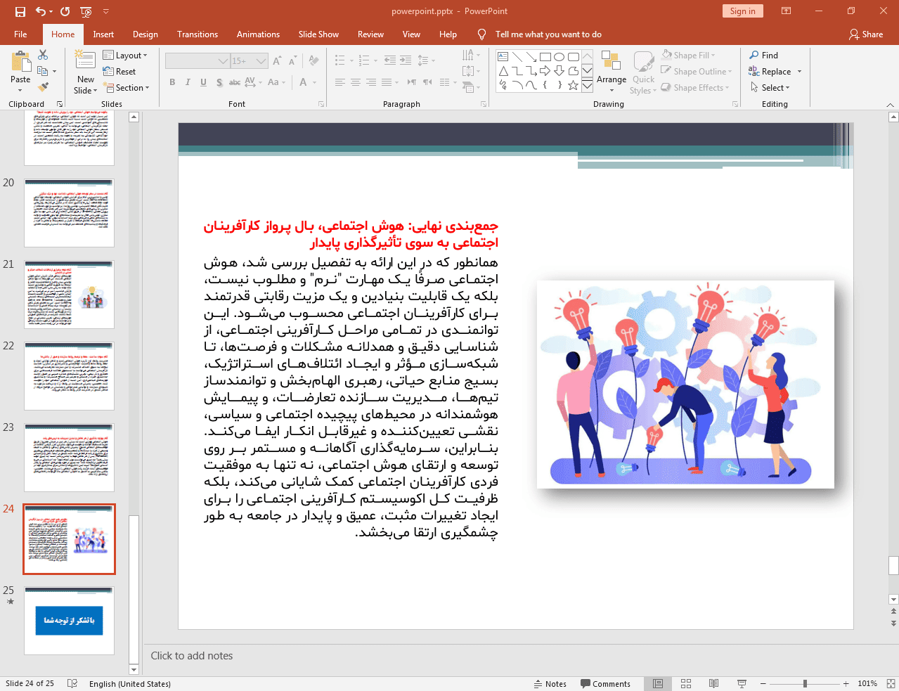 ارتباط هوش اجتماعی و کارآفرینی اجتماعی