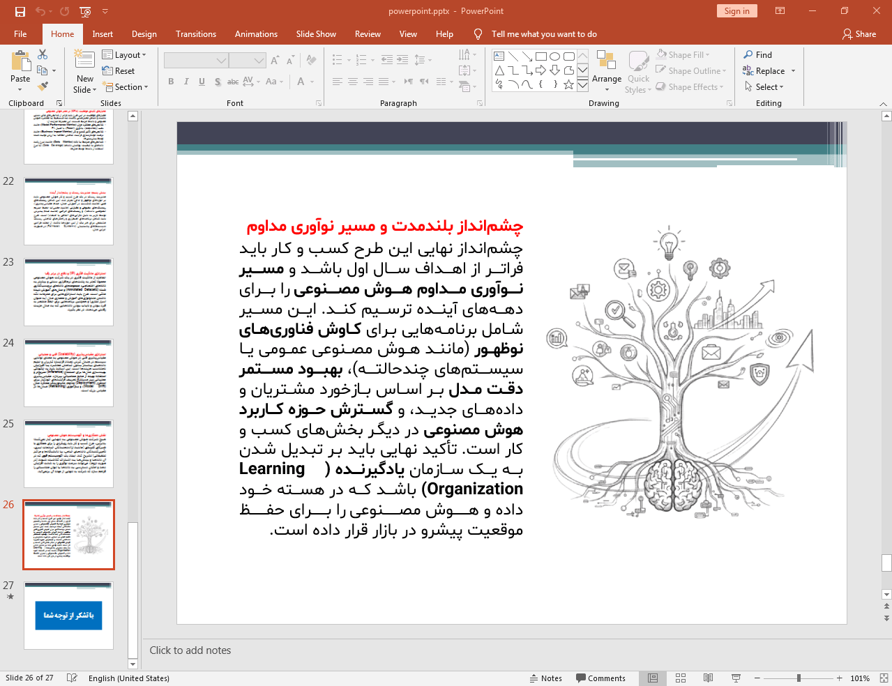 مسیر نوآوری مداوم هوش مصنوعی