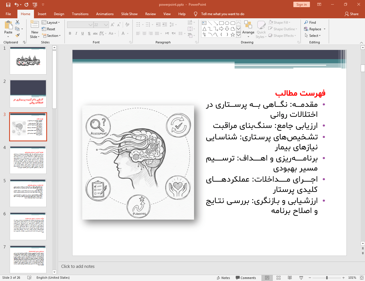 پرستاری در اختلالات روانی
