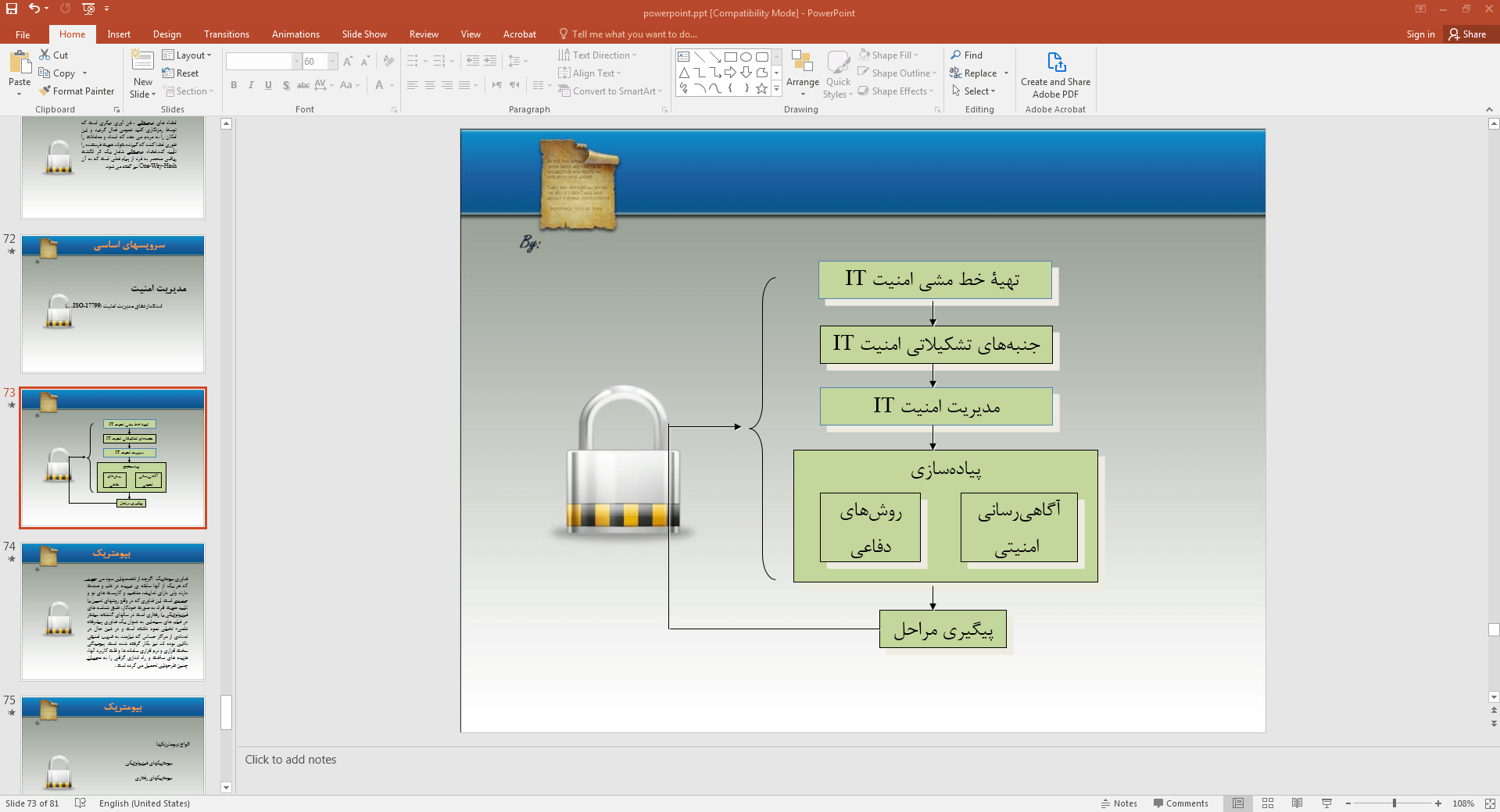 خط مشی امنیتی ISMS