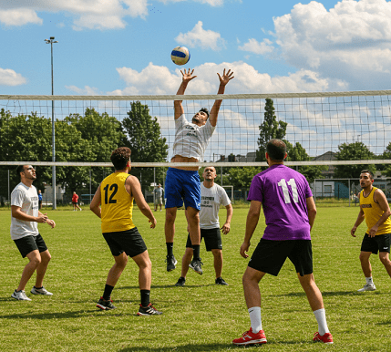 آمادگی جسمانی والیبال