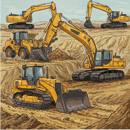 ماشین آلات خاکبرداری