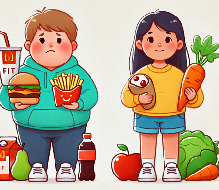 کنترل چاقی کودکان