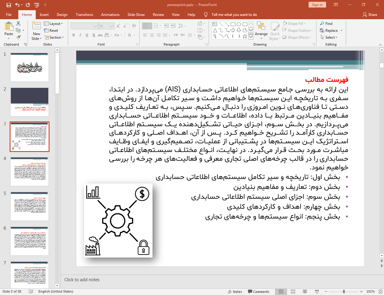 سیستم های اطلاعاتی حسابداری