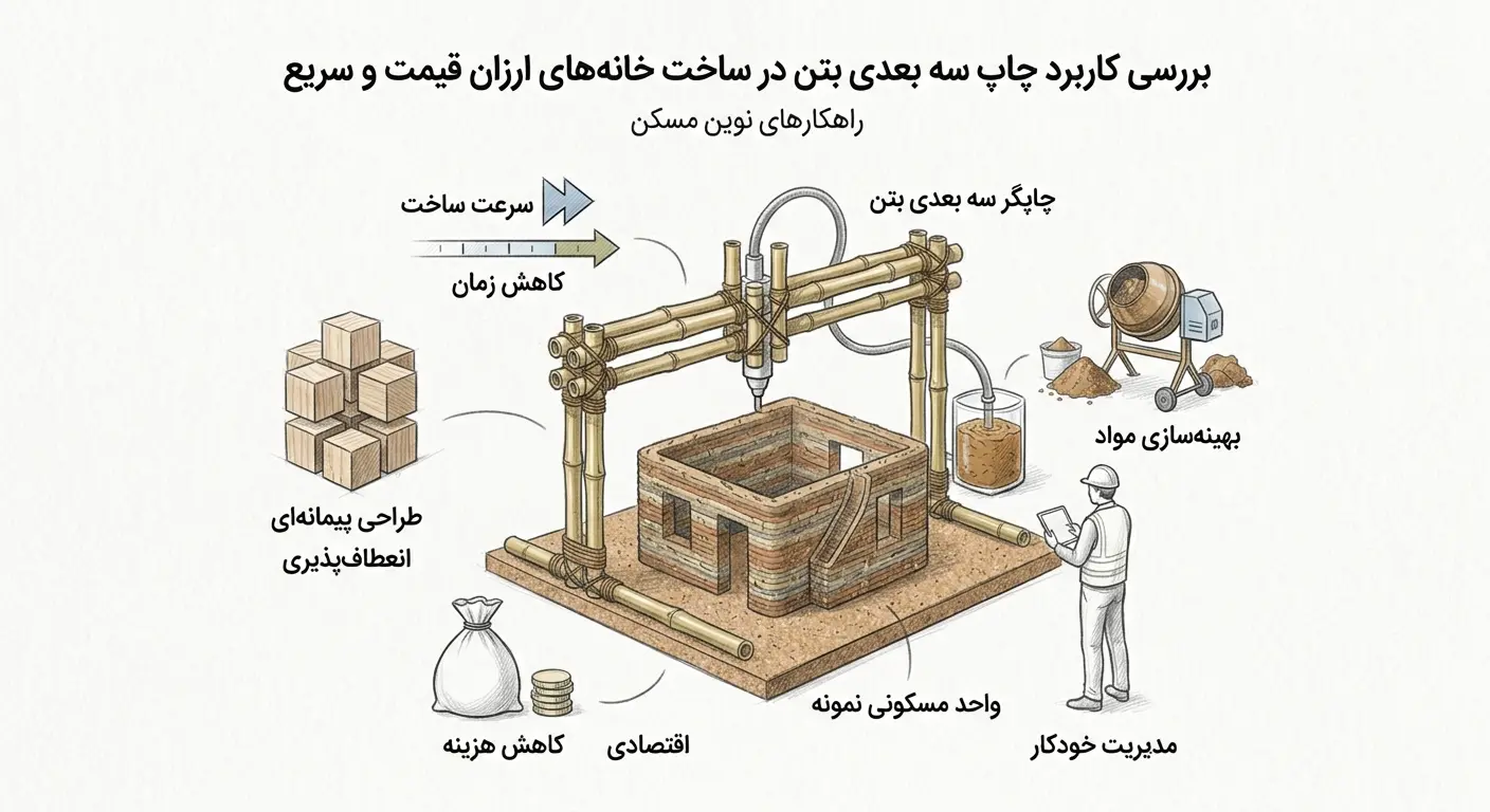 چاپ سه بعدی بتن