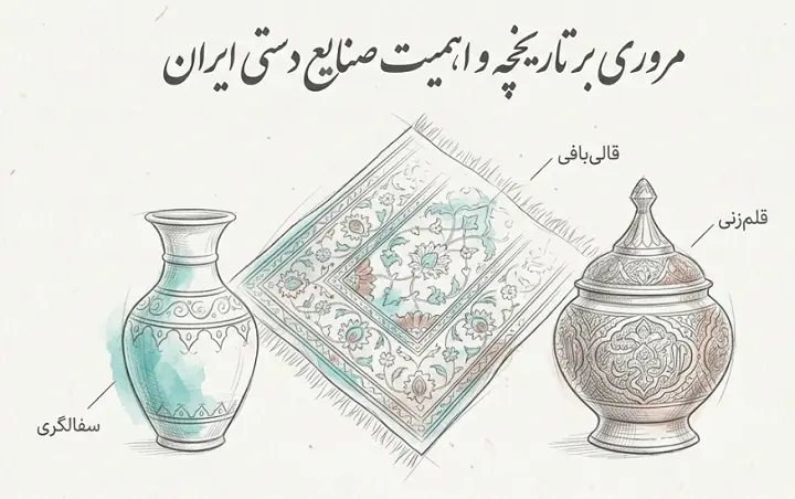اهمیت صنایع دستی ایران