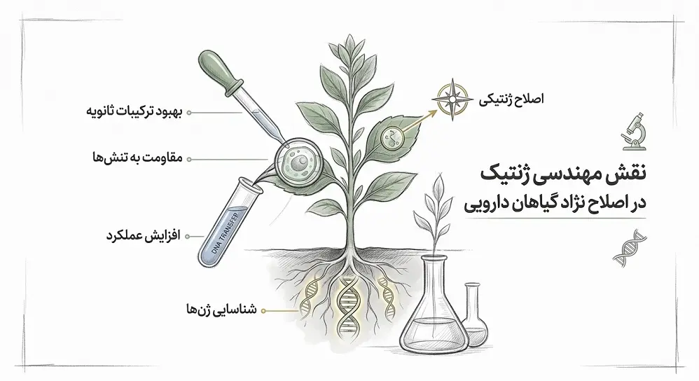 اصلاح نژاد گیاهان دارویی