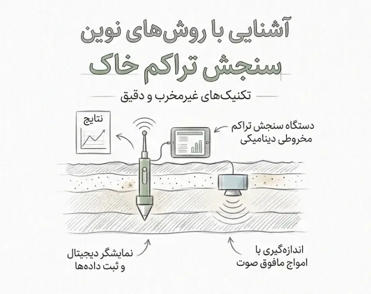سنجش تراکم خاک