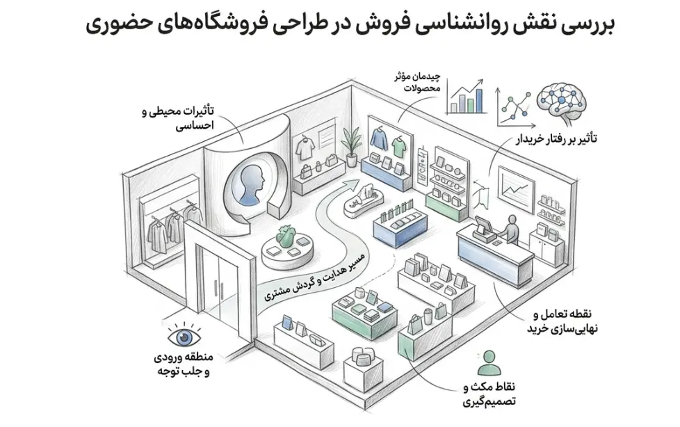 طراحی فروشگاه حضوری
