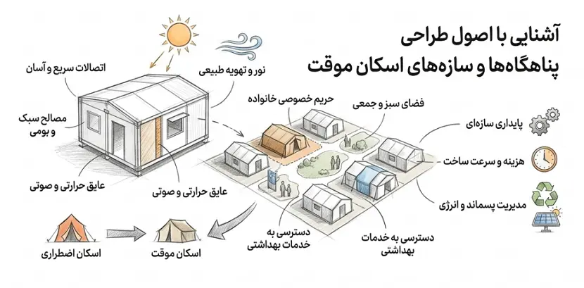 طراحی پناهگاه ها