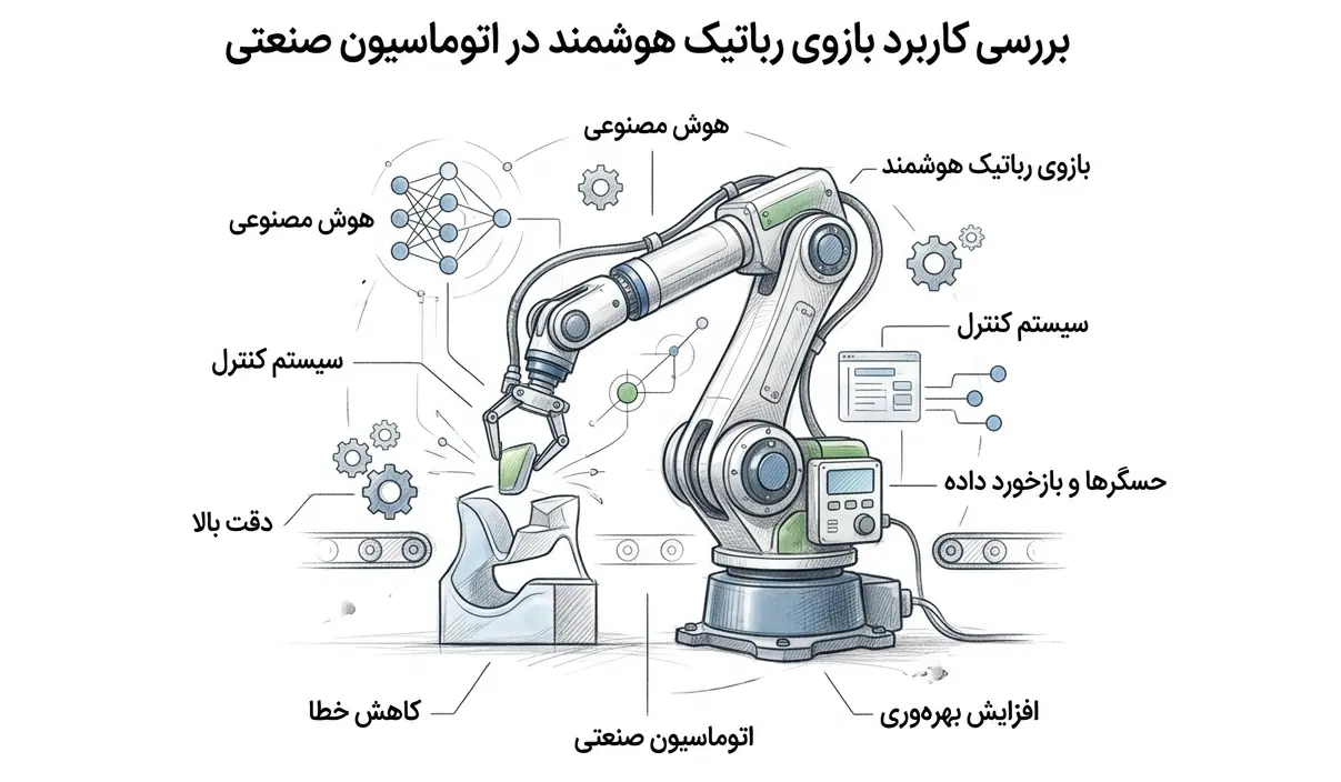 بازوی رباتیک هوشمند